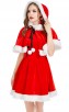 Christmas Chinese Style Retro Republican Red Dress