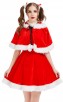 Christmas Chinese Style Retro Republican Red Dress