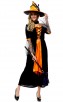 Halloween Costumes Orange Magic Witch 