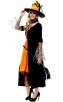 Halloween Costumes Orange Magic Witch 