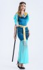 Blue Womens Egypt Goddess Halloween Costume