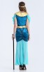 Blue Womens Egypt Goddess Halloween Costume