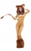 Halloween Women's Hooded Lion Costume