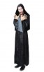 Halloween Cosplay Black Skeleton Wizard Costume