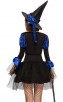 Halloween Blue Lace Witch Skirt