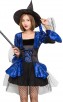 Halloween Blue Lace Witch Skirt