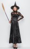 Halloween Black Sexy Witch Cosplay Costume