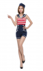 Halloween Costume Women Navy Uniform