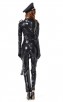 Halloween Bar Party Patent Leather Policewoman Uniform