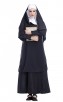 Halloween Costumes Arabic Religious Monk Ghost Cosplay Uniform