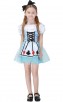 Children's Fantasy Wonderland Alice Kids Maid Costume