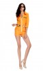 Sexy Yellow Romper Prisoner Costume