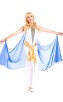 Halloween Egyptian Queen dresses Blue Greek Goddess 