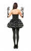 Halloween Catrina Burlesque Skeleton Costume