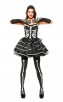 Halloween Catrina Burlesque Skeleton Costume