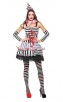 Halloween Cinched Clown Woman Halloween Costume