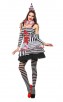 Halloween Cinched Clown Woman Halloween Costume