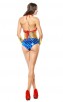 Halloween One-Piece Superhero Bronzing Costume