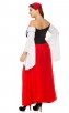 Large size Oktoberfest Beer Girl Costume Outfit Fancy Long Dress