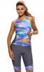 Sleeveless Top Five-Point Pants Two-Piece Surfing Plus Size Swimsuit