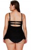 Printing Halter Plus Size Split Swimwear