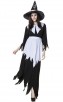 Halloween Costume Witch Dress Irregular Long Section