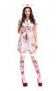 Halloween Scary Bloody Sexy Uniform Nurse Costume