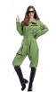 Halloween Costume Female Pilot Uniform