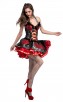 Halloween Women Feisty Queen Of Hearts Costume