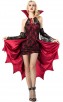 Halloween Adult Super Deluxe Webbed Mistress Vampire Costume