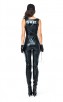 Halloween Patent Leather Trim Policewoman Costume