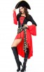 Halloween Queen Sexy Women Fancy Dress Cosplay Pirate Costume