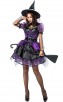 Halloween Purple Witch Cosplay Costume