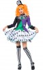 Alice Halloween Cosplay Clown Plaid Costume