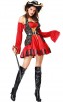 Luxury Woman Pirate Queen Halloween Costumes