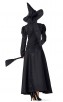 Halloween Wizard Of Oz Black Witch Costume