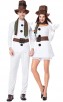 Christmas Party Ladies White Christmas Snowman Costume