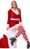 Red Santa Claus Party Gift Costume