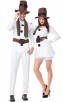 Christmas Party Man White Christmas Snowman Costume