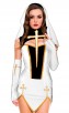 Halloween Women Bad Habit Nun Costume