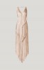 Herve Leger Izabel Metallic Fringe Dress