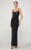 Herve Leger Sequin Ruched Gown