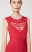 Herve Leger Mixed Diamond Pointelle Gown