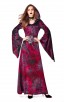 Halloween Costume Bell sleeve Witch Dress Up Maxi Dress