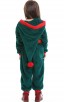 Party Homewear Kids Coral Velvet Christmas Jumpsuit