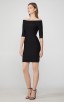 Herve Leger Icon Off-The-Shoulder Dress