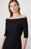 Herve Leger Icon Off-The-Shoulder Dress