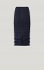 Herve Leger Tweed Fringe Pencil Top+Skirt