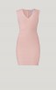 Herve Leger Icon Plunging V Mini Dress