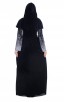 Halloween Costumes Vampire Witch Costume Black Maxi Dress